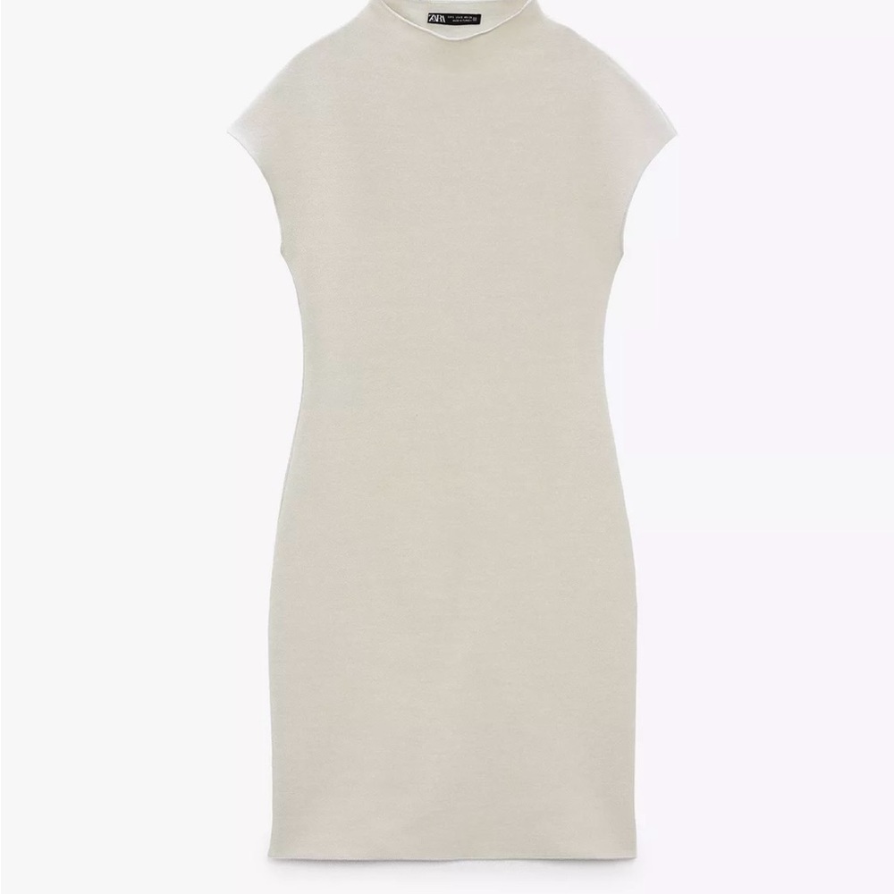 Zara Cream Mini Dress